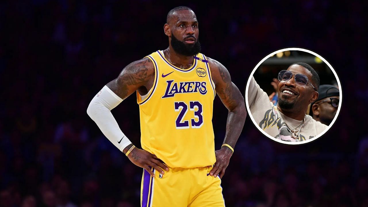 Actor Jamie Foxx stood up for LeBron James after criticism from Stephen A. Smith (Image Source: IMAGN)