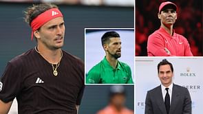 Alexander Zverev says Federer-Nadal-Djokovic era was still lower level overall than men's tennis today