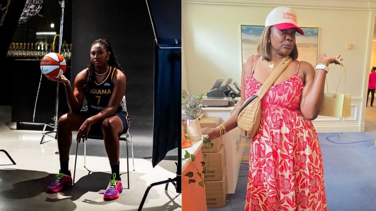 &quot;And she wonders why she got fired&quot;: Fans stunned as Sheryl Swoopes takes issue with Aliyah Boston after Caitlin Clark-Angel Reese incident. [photo: @airswoopes22/IG, @aliyah.boston/IG]