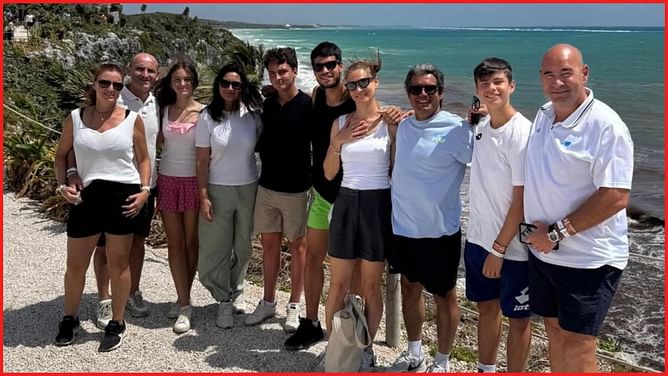 Carlos Alcaraz cherishes precious moments with mom, dad and brothers celebrating 22nd birthday ahead of Italian Open comeback