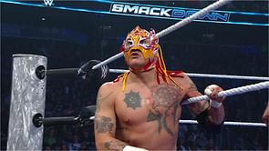 Rey Fenix ambushed from behind during confrontation with former WWE champion