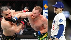 Dodgers' Kike Hernandez seemingly unhappy with Jack Della Maddalena's UFC 315 win over Belal Muhammad