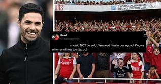 "Plays like he’s owned the shirt for years", "Can't sell him" - Fans praise Arsenal star for his showing in 1-0 win over Newcastle