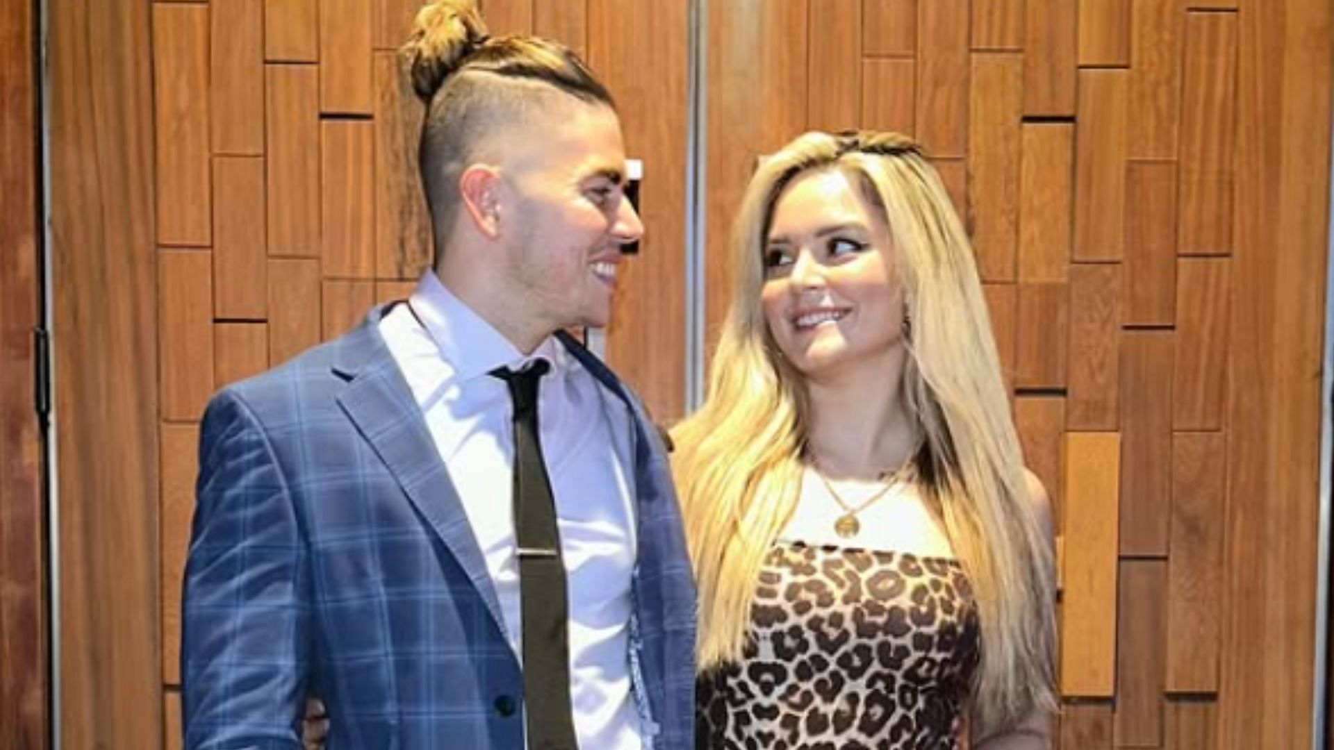 Sammy Guevara and Tay Melo got married in 2022. (Image via Melo