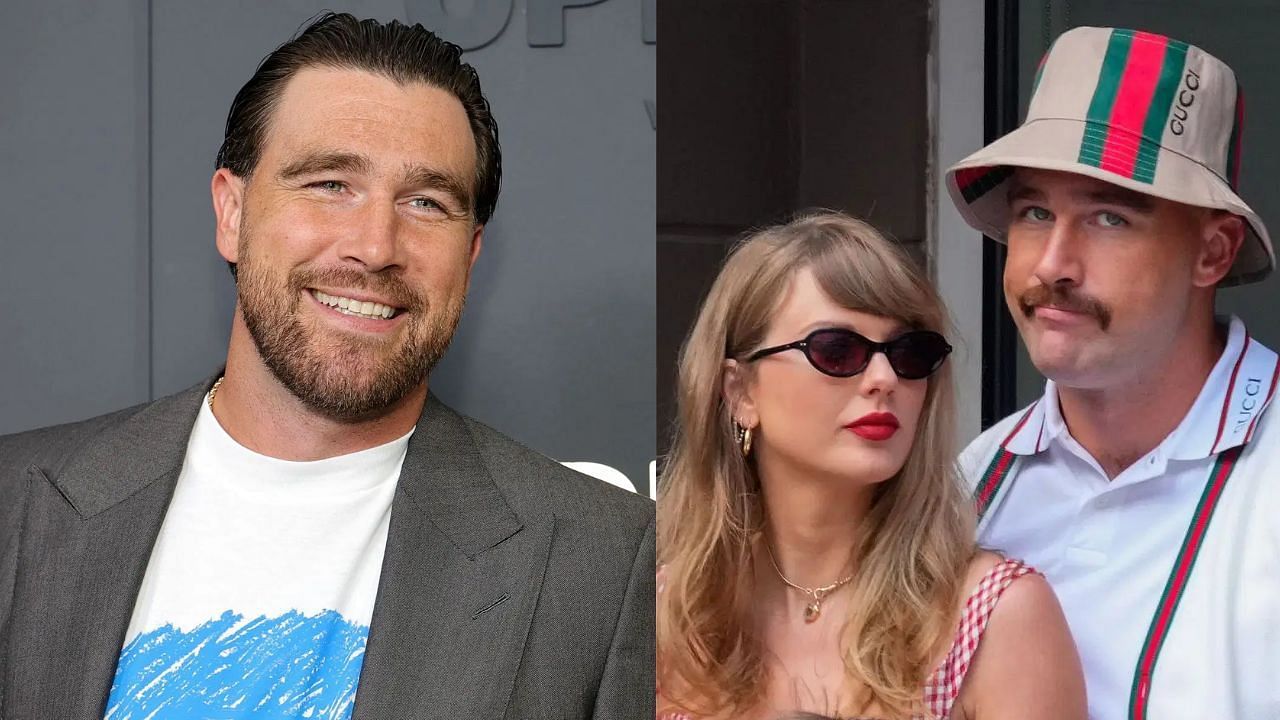 Travis Kelce gets into &quot;bidding war&quot; with a couple over girlfriend Taylor Swift