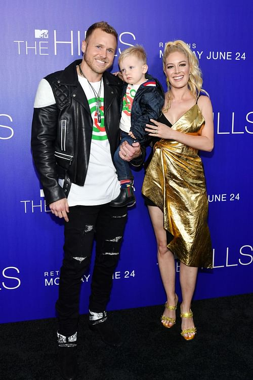 Heidi Pratt, Spencer Pratt, and their son Connor attend the party for the premiere of MTV's "The Hills: New Beginnings" (Image via Getty)
