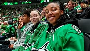 Paige Bueckers kicks off her Big 4 league fan experience with attendance to Dallas Star's NHL Playoffs game