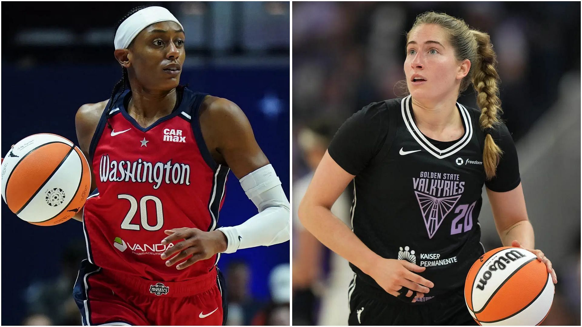 Washington Mystics vs Golden State Valkyrie Prediction and Betting Tips for May 21. (Photos: IMAGN)