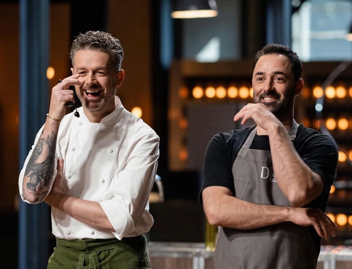 (L-R) Jock Zonfrillo and Andy Allen (Image via Instagram/@andyallencooks)