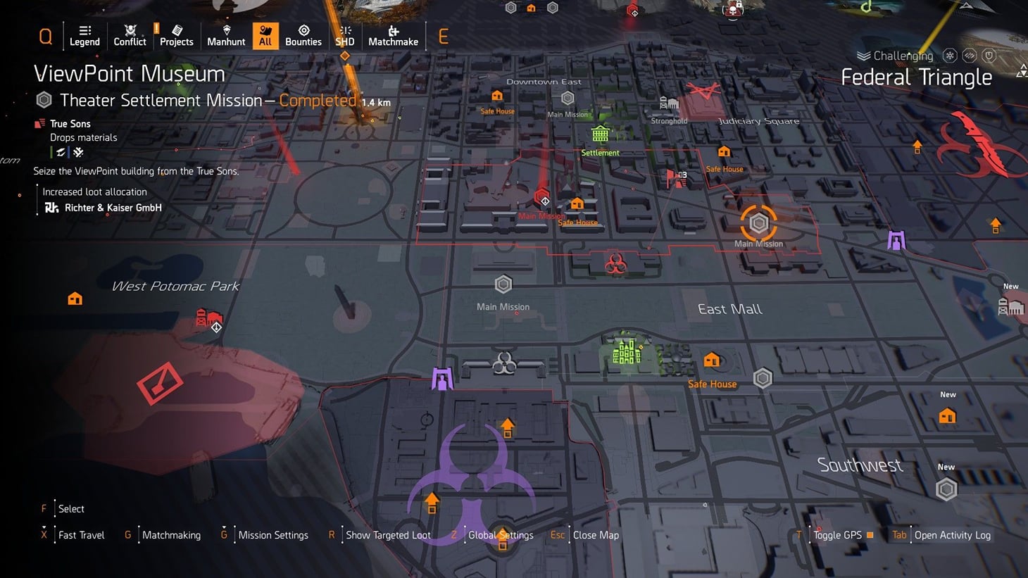 All Journey missions in The Division 2 Year 7 Season 1