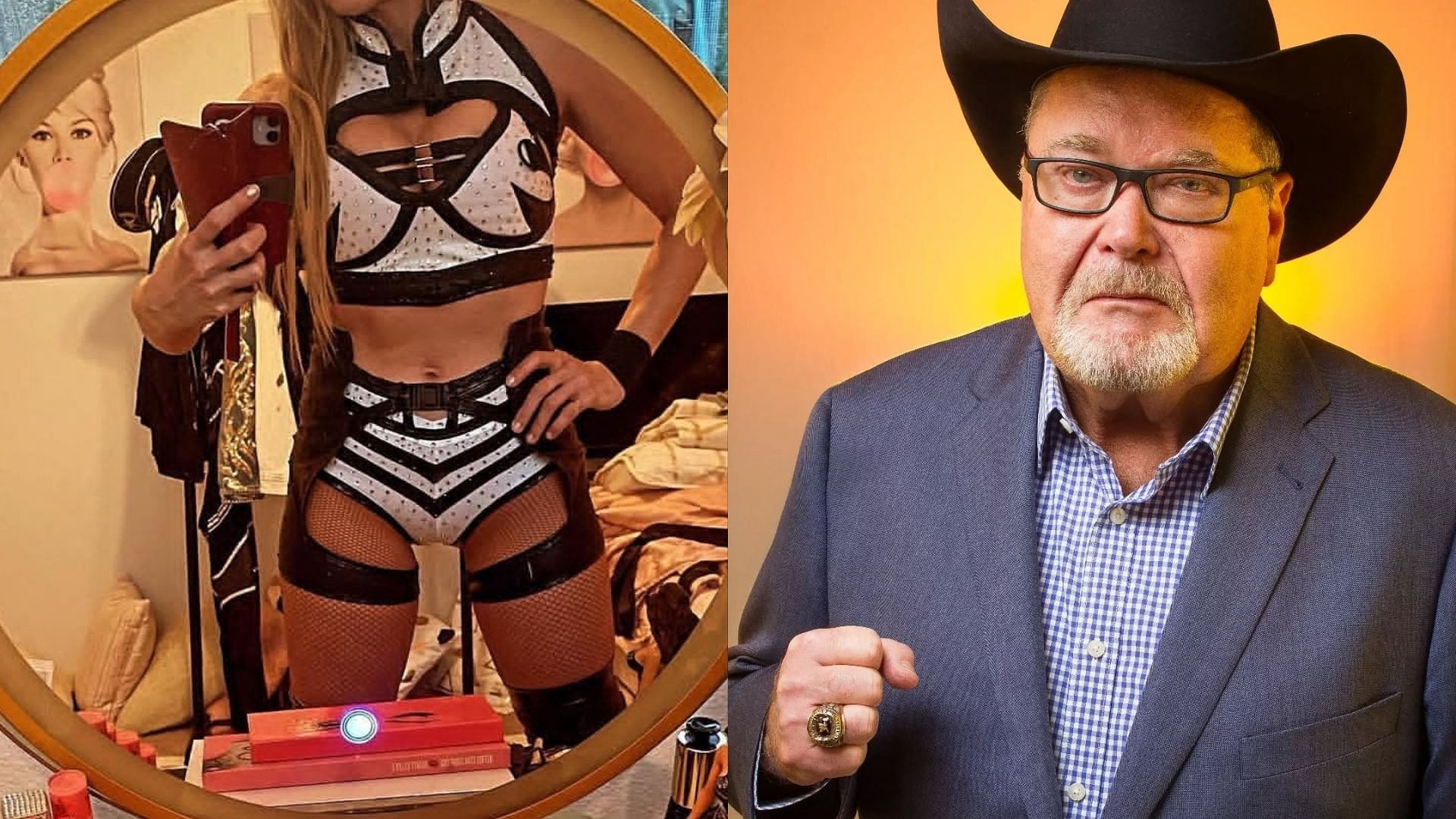 AEW Commentator Jim Ross (Images via Instagram)