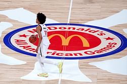Adidas basketball shares 5-word reaction to wholesome McDonald's All-American moment from Mikel Brown Jr.