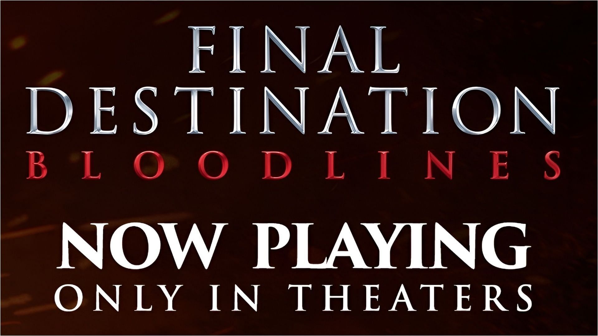 A woman was hit on the knee during a screening of Final Destination: Bloodlines (Image via Facebook/Final Destination (Movie))