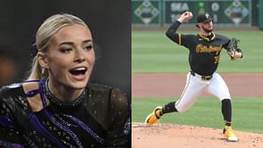 Paul Skenes' girlfriend Olivia Dunne shows off her game day look before Pirates ace faces Cubs