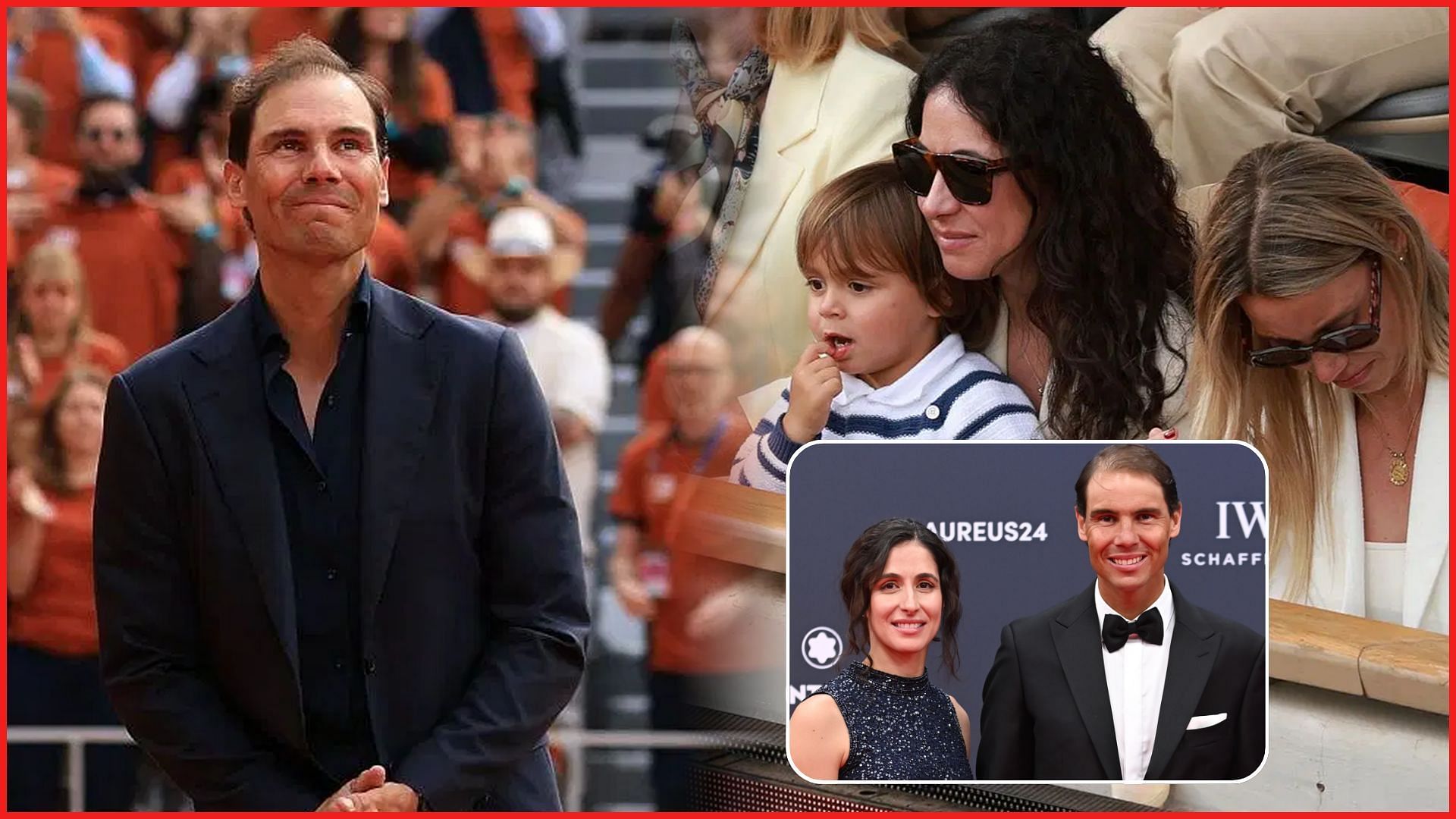 Rafael Nadal wife French Open