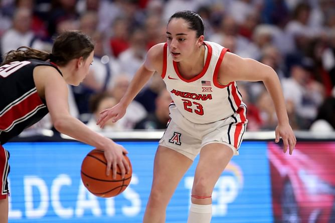 Arizona transfer Paulina Paris drops 2-word reaction watching Mia Pauldo get buckets with ease