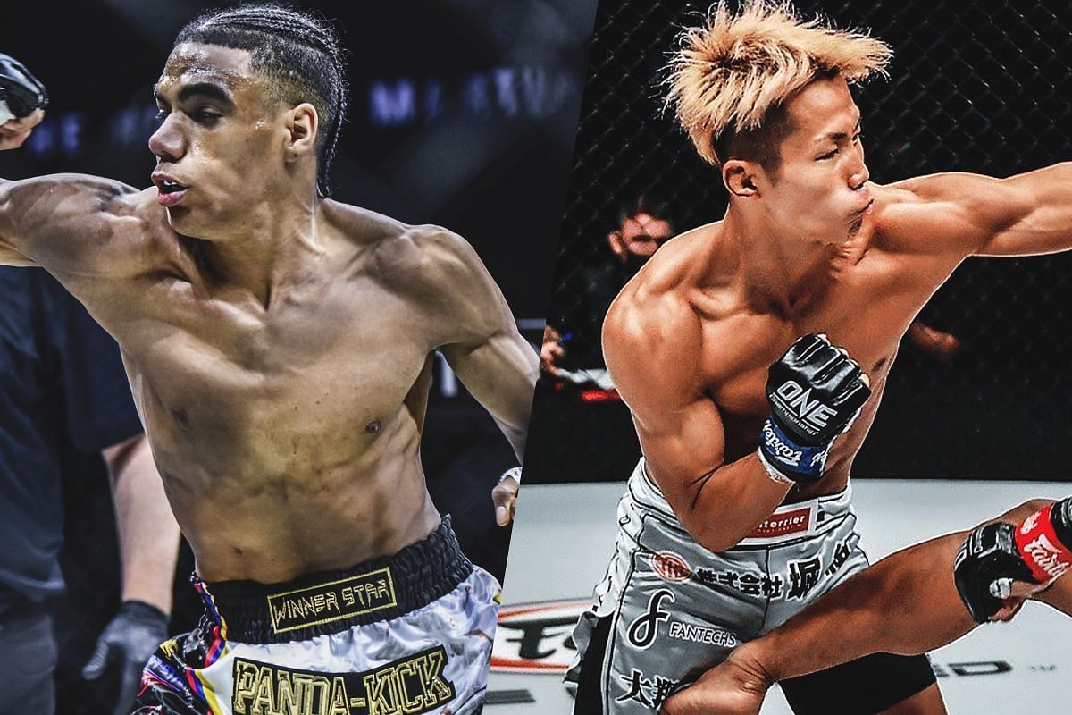 Johan Estupinan (left) and Taiki Naito (right) | Image credit: ONE Championship