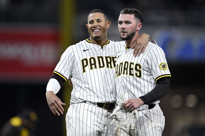 Jackson Merill opens up about sharing the locker room with Manny Machado