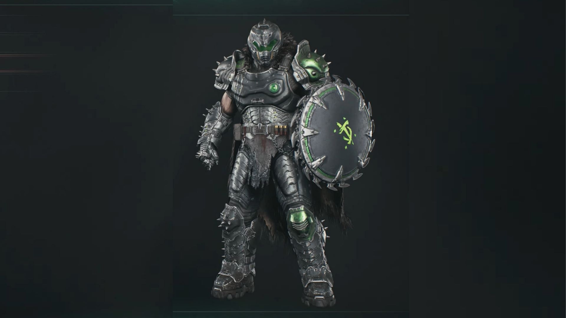 Doom Slayer Verdant skin GeForce reward, Doom Slayer Verdant skin, Verdant skin in Doom: The Dark Ages, Doom Slayers skins in Doom : The Dark Ages