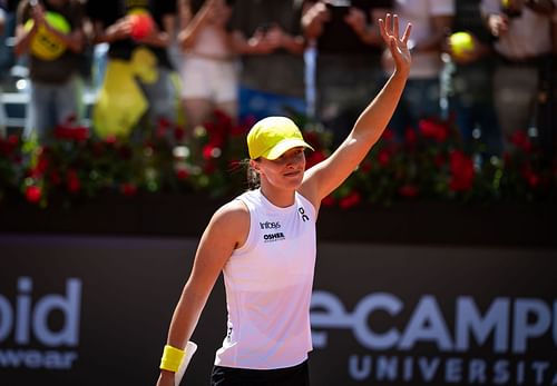 Iga Swiatek is the defining champion of the French Open. Source: Getty