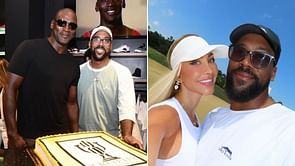 "You pilates women are insane": Michael Jordan's son Marcus Jordan winces and gasps for breath after brutal session with IG model