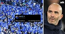 "Better bring him on in the 5th minute" - Fans confused as Chelsea star left out of XI for crucial Nottingham Forest clash