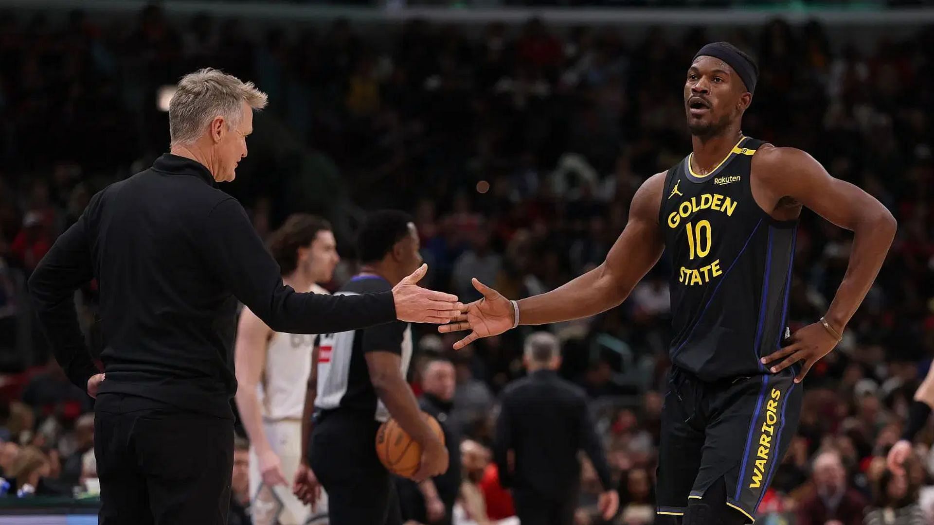 Steve Kerr weighs up toils of playing Jimmy Butler extended minutes in Steph Curry