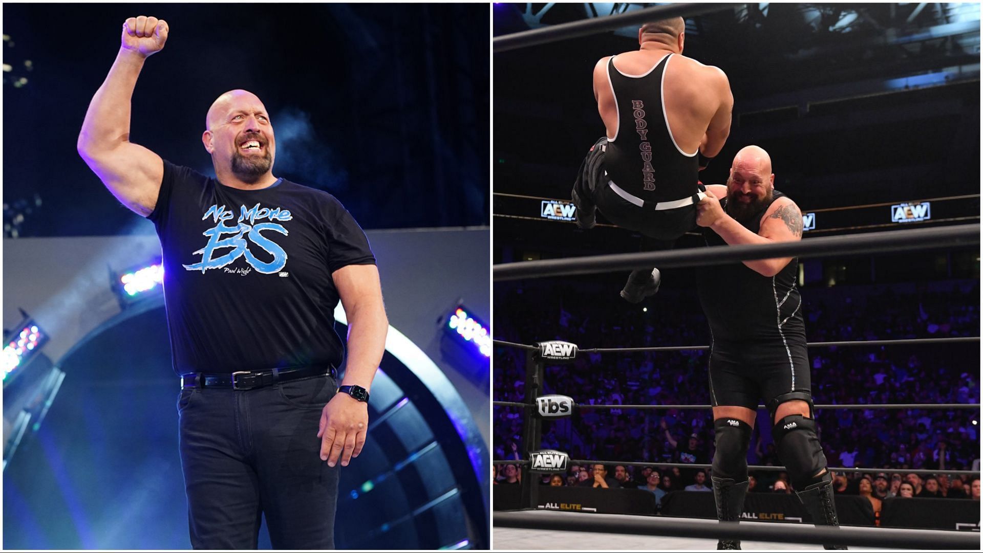 Paul Wight fka Big Show on AEW Dynamite and Dark: Elevation