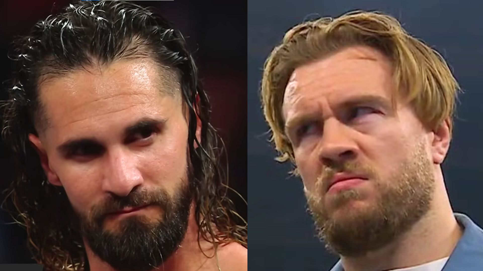 Seth Rollins (left) and Will Ospreay (right) (Images via WWE YouTube and AEW YouTube) 