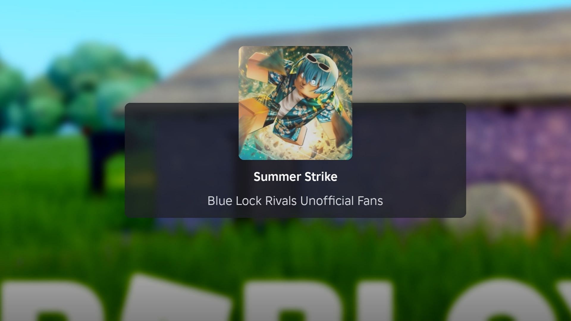 Blue Lock Rivals Summer Strike loading screen
