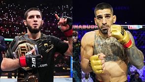 Muhammad Mokaev calls for mega catchweight showdown between Ilia Topuria and Islam Makhachev
