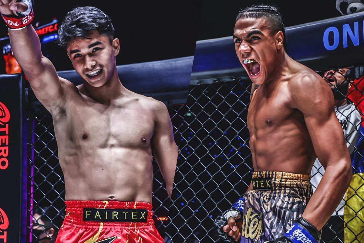 Johan Ghazali (L) and Johan Estupinan (R) | Photo credit: ONE Championship