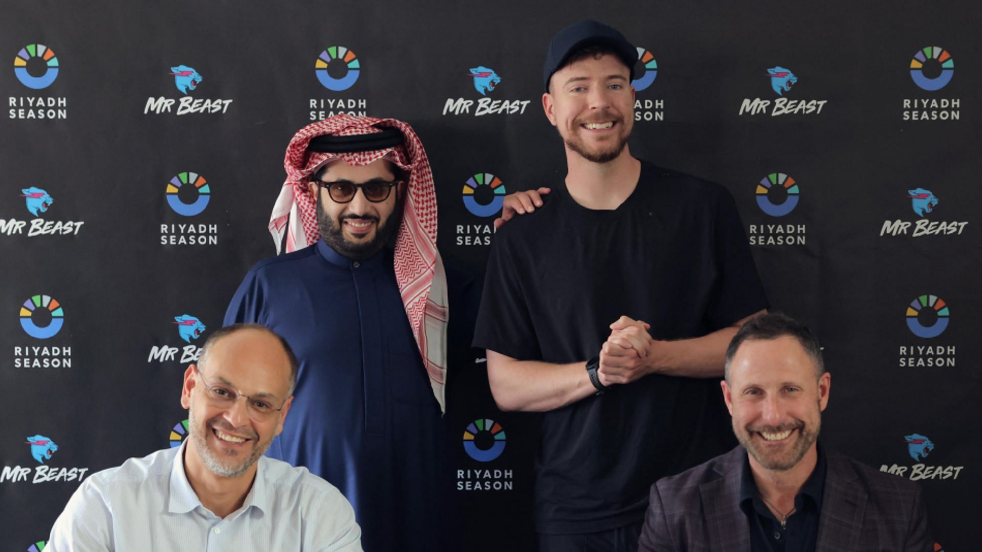 MrBeast has a signed with Riyadh Season to partake in the upcoming rendition for 2025 (Image via Turki_alalshikh/X)