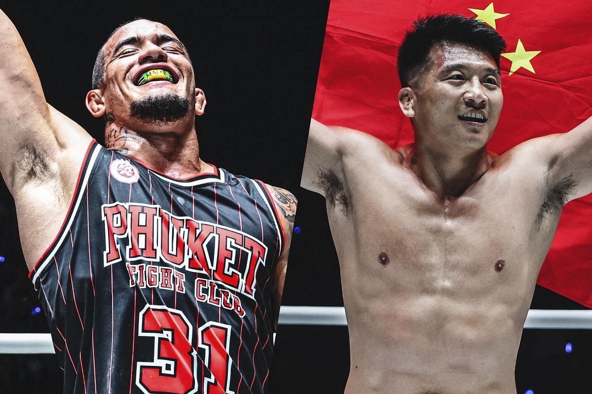 Lucas Gabriel (left) and Zhang Lipeng (right)