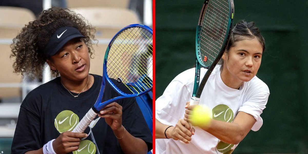 Naomi Osaka (L) Emma Raducanu (R) | Getty