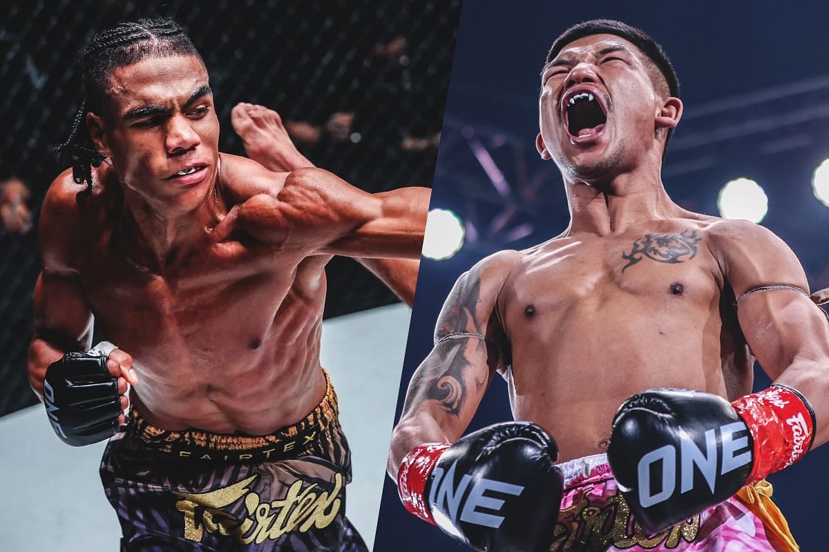Johan Estupinan and Rodtang Jitmuangnon - Photo by ONE Championship