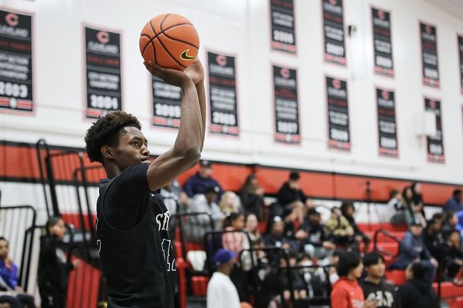Bryce James' Sierra Canyon teammate Bryce Cofield shares an emotional message as they graduate from high school