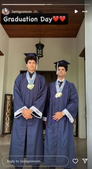 Carlos Boozer and ex-wife CeCe celebrate twins sons Cameron and Cayden Boozer as they graduate high school (Image: IG/ CeCe Boozer)