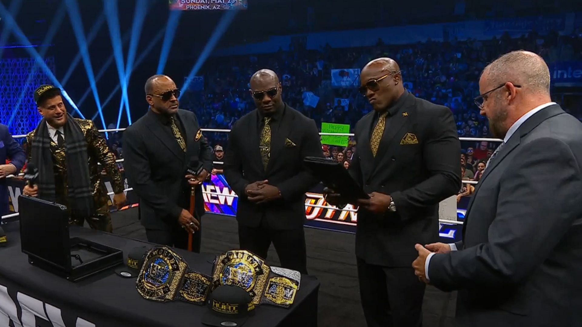 MJF became an official member of the Hurt Syndicate earlier tonight [Photo: Triller TV