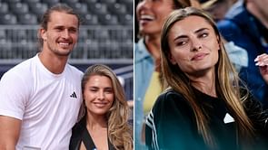 Alexander Zverev's girlfriend Sophia oozes style in chic brown dress for beach outing during Thailand trip