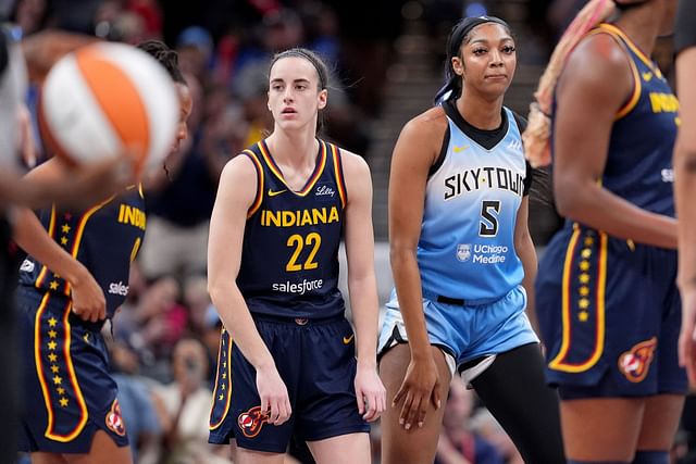 WNBA fans abuzz as Caitlin Clark outpaces Angel Reese in NBA2k preseason&nbsp;ratings. -- Photo by GETTY