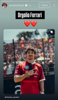 Credit: Jean Alesi on Instagram.