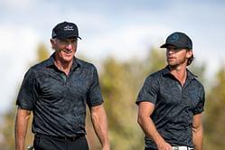 Greg Norman's son hits back after troll calls his dad a 'scumbag' & accuses them of getting 'blackballed' from LIV Golf