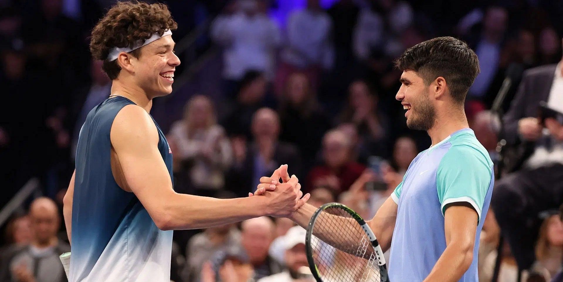 Carlos Alcaraz and Ben Shelton (Source: Getty)