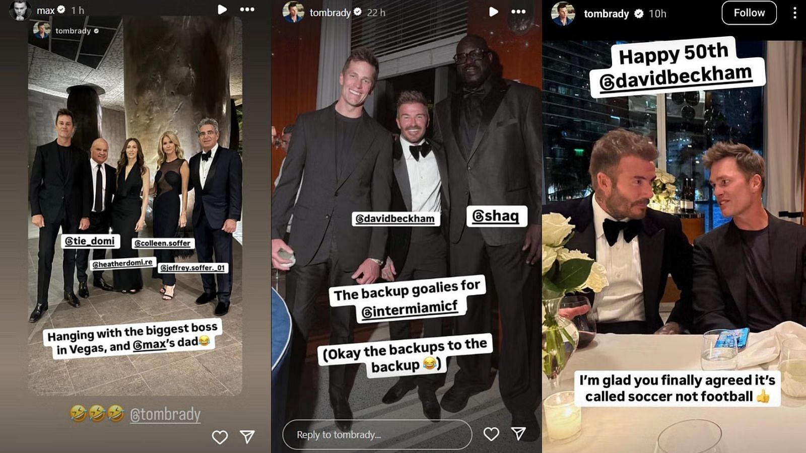via Instagram/@max, @tombrady