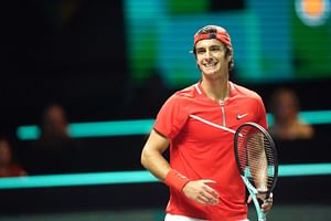 WATCH: Lorenzo Musetti can't stop smiling as romantic marriage proposal steals the show during his clash against Alex de Minaur at Madrid Open
