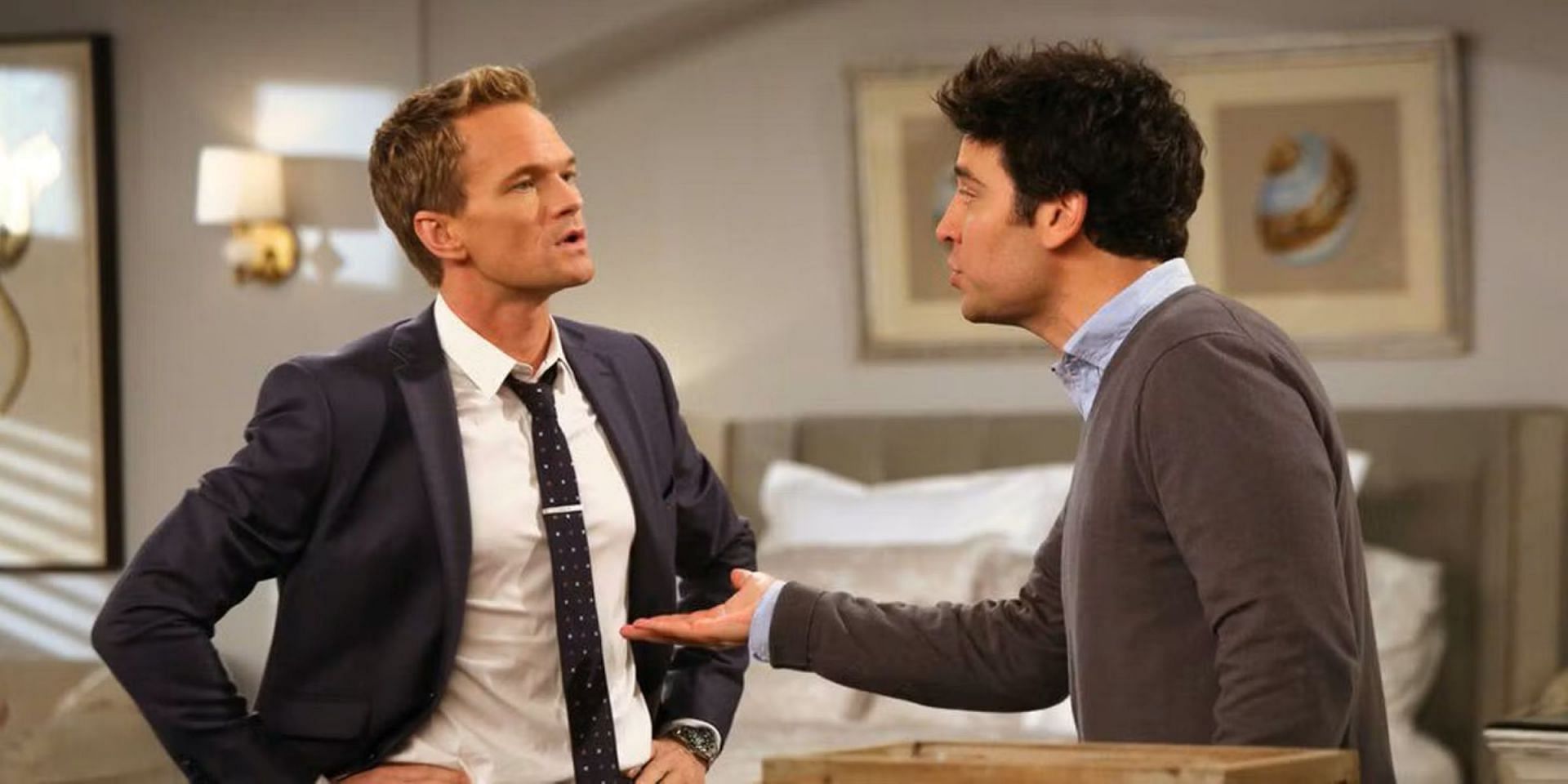 Barney and Ted in How I Met Your Mother (Image via Hulu)