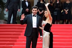 F1 star Carlos Sainz makes fashion statement alongside $80,000,000-worth Hollywood celebrity Eva Longoria