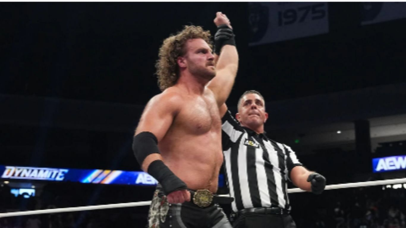 Hangman Page is set for a high stakes match at Double or Nothing [ image from allelitewrestling.com]
