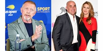 "What man wants to be reminded that his wife has many more trophies" - When Boris Becker wondered if Steffi Graf had motivated Andre Agassi's comeback